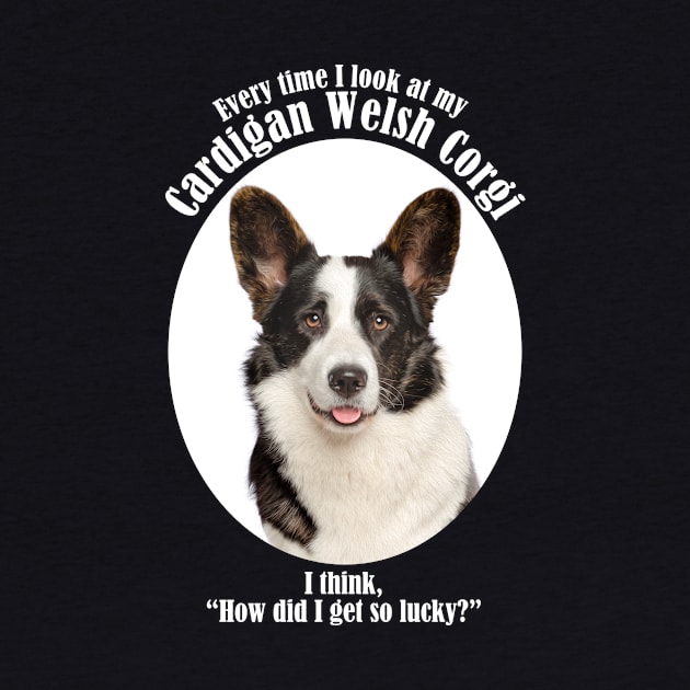 Lucky Corgi by You Had Me At Woof